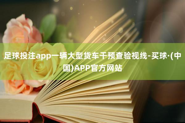 足球投注app一辆大型货车干预查验视线-买球·(中国)APP官方网站