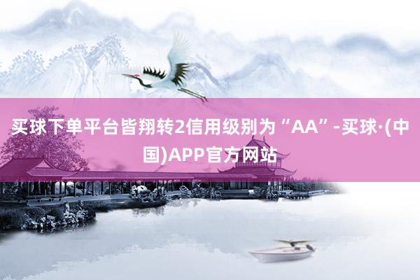 买球下单平台皆翔转2信用级别为“AA”-买球·(中国)APP官方网站