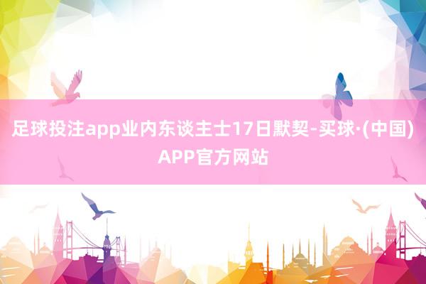 足球投注app业内东谈主士17日默契-买球·(中国)APP官方网站